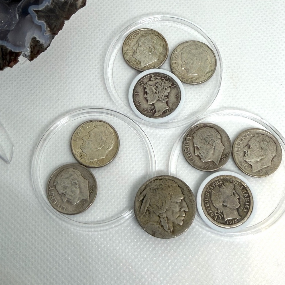 Silver Vintage Coin Collection Lot!